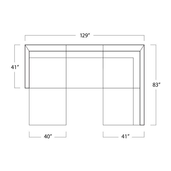 Oslo 5 Piece Sectional